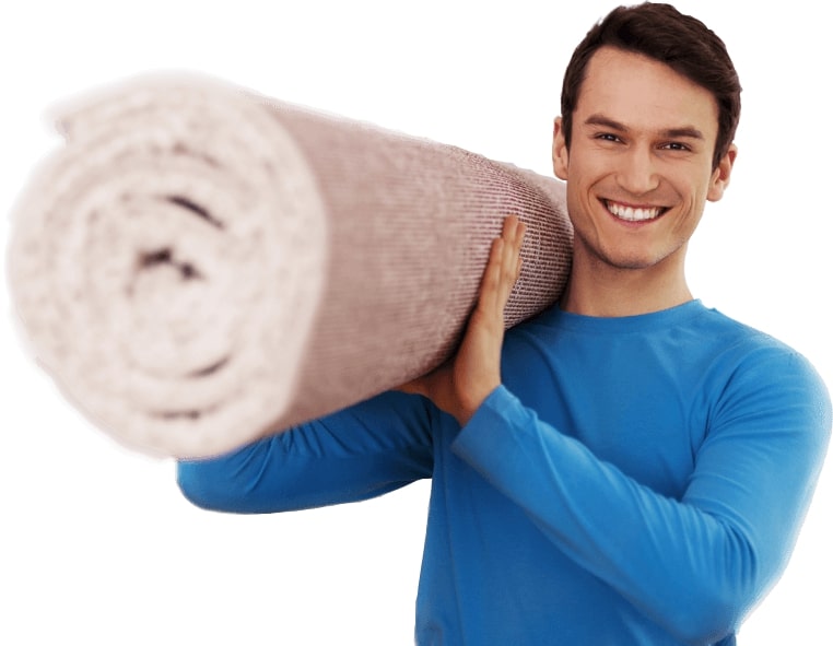 Бесплатный забор ковров на дом в Алматы - упаковка в защитную пленку